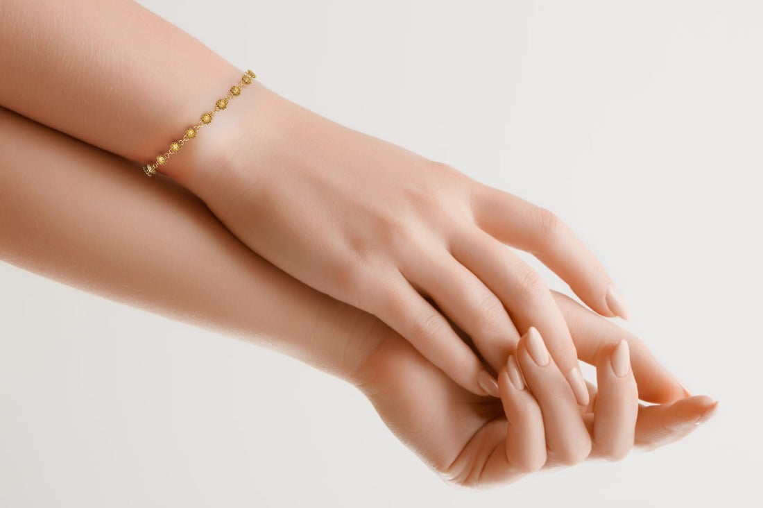 Patience Aster Bracelet 14K Gold