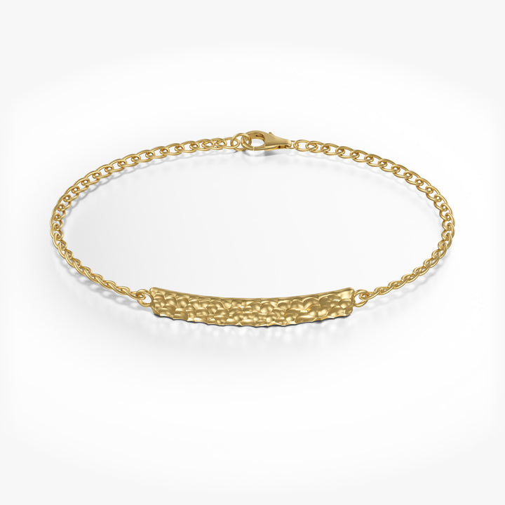 Horizon Bar Bracelet 14K Gold