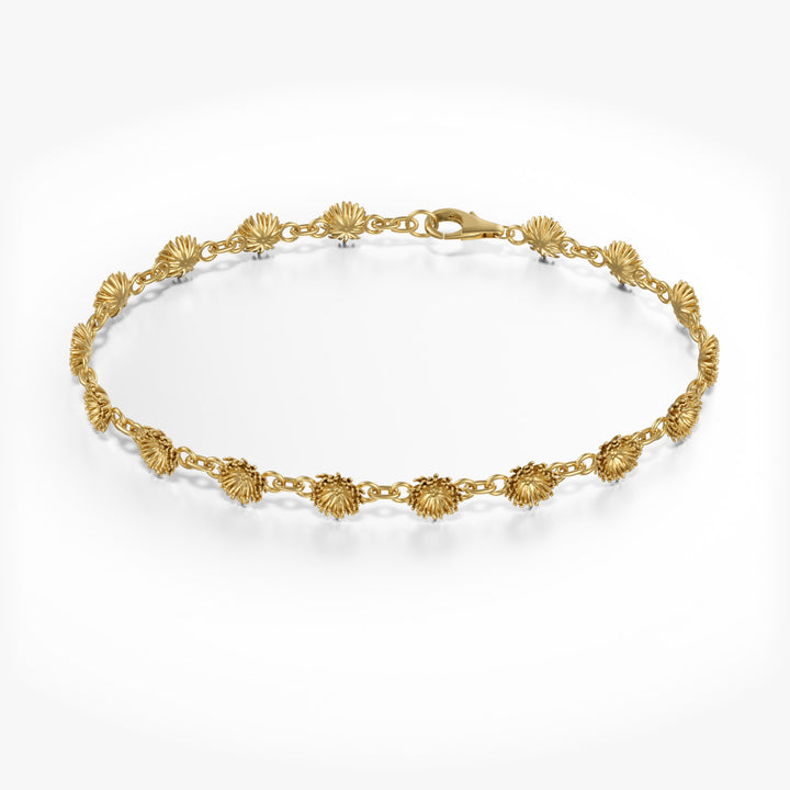 Patience Aster Bracelet 14K Gold