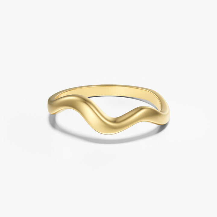 Swirl Ring 14K Gold