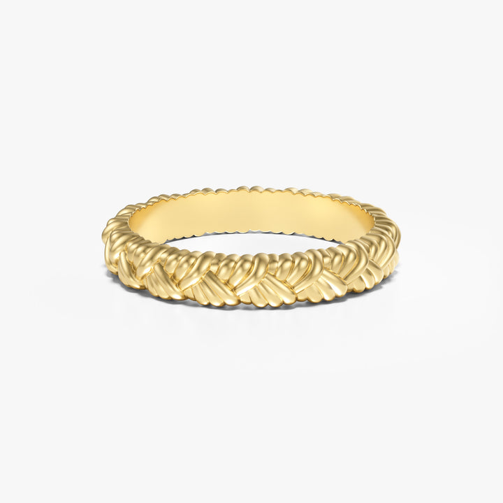 Rope Ring 14K Gold