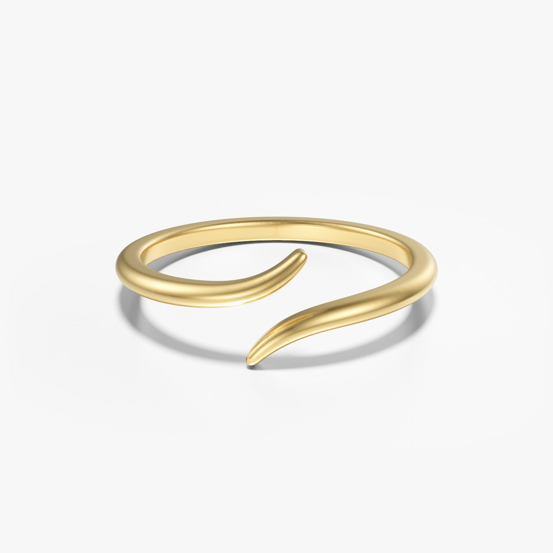 Horn Ring 14K Gold